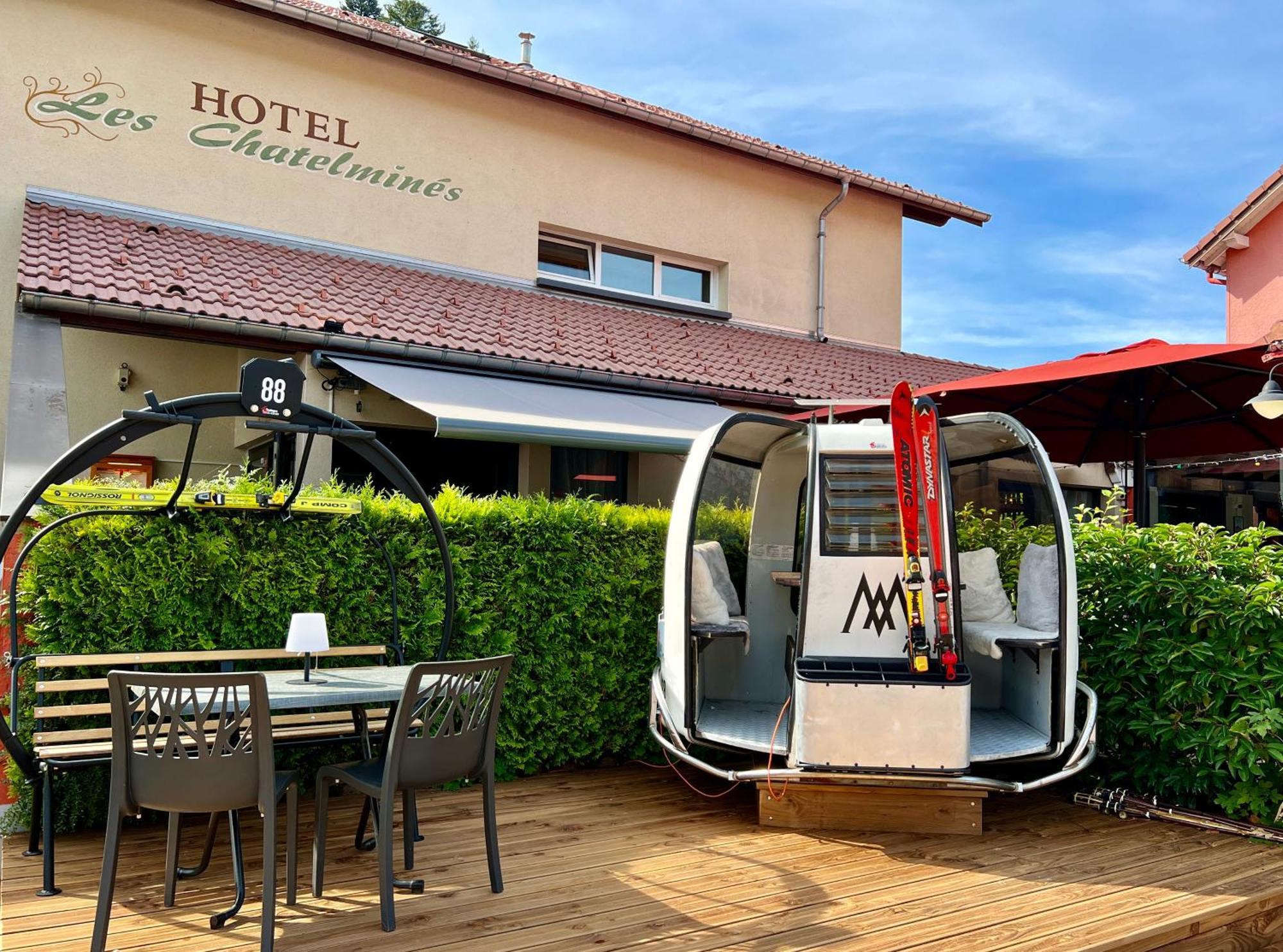 Logis Hotel, Chalets Et Restaurant Les Chatelmines لابْريسْ المظهر الخارجي الصورة